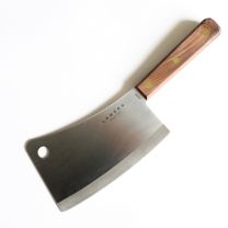 Lamson Walnut Handled 7.25 inch Meat Cleaver