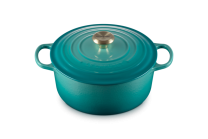 Le Creuset 5.5 Qt Round Oven, Riviera