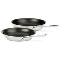 All-Clad 2 Piece Non-Stick Frypan Set 8 and 10 inch Fry Pans