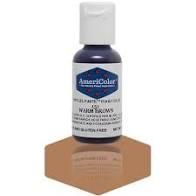 Americolor Gel Food Coloring Warm Brown 75 oz