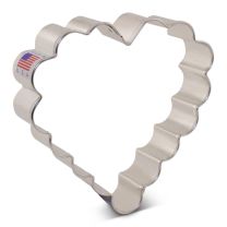 Ann Clark Scalloped Heart Cookie Cutter