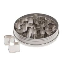 Ateco Number Cookie Cutter Set