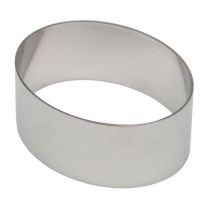 Ateco Stainless 4 inch Oval Form