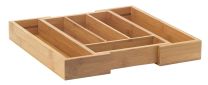 Bamboo Silverware Tray