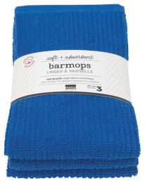 Barmop Towels Royal Blue Set of 3