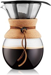 Bodum Pour Over Coffee Maker 1 liter  Cork
