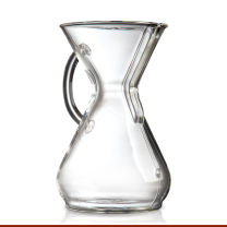 Chemex Coffee Maker Glass Handle 8-Cup