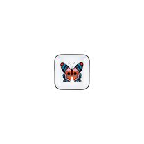 Crow Canyon Butterfly Small Square Tray