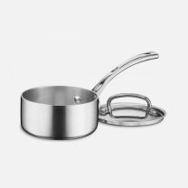 Cuisinart French Classic Tri-Ply Stainless 1 Quart Sauce Pan with Cover