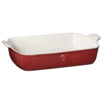Emile Henry Large Rectangular Baker Rouge Red 13x9