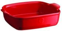 Emile Henry Square Baker Burgundy Red 9 inch