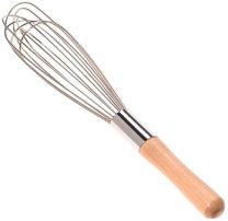 French Whip Wood Handle 8 inch