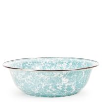 Golden Rabbit 4 Quart Serving Bowl Sea Glass