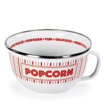 Golden Rabbit Handled Popcorn Bowl Small