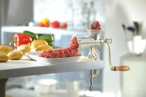 Gourmet Kitchenware Gefu Meat Grinder Cast Stainless Steel