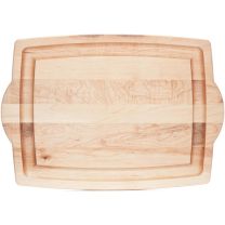 JK Adams Maple Farmhouse Carving Board with Handles 20 x 14 inches