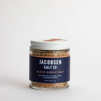 Jacobsen Salt Co Black Garlic Salt - Infused Sea Salt 35 oz