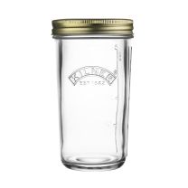 Kilner Preserve Wide Mouth Canning Jar, 17 ounce