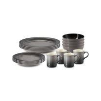 Le Creuset 16 pc Dinnerware Set Oyster