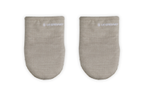 Le Creuset Mini Oven Mitts set2 Sable