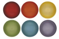 Le Creuset Mult- Colored Pinch Bowl Set of 6