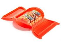 Lekue Silicone Steam Case with Tray Large