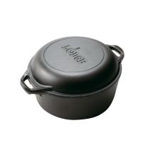 Lodge 5 Quart Double Dutch Oven