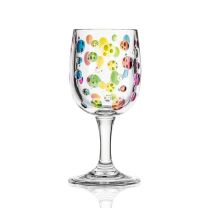 Merritt Rainbow Satin Wine Glass