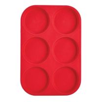 Mrs Andersons Baking Silicone 6-cup Muffin Top Pan