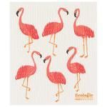 Now Design Swedish Reusable Dish Cloths Flamingos