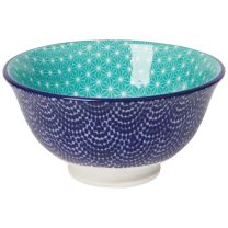 Now Designs 35 Stamped Bowl - Blue Waves