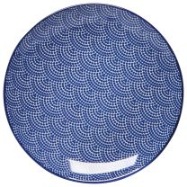 Now Designs 6in Plate Blue Waves