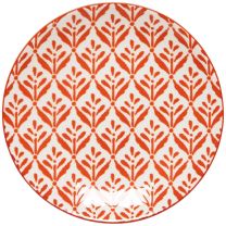 Now Designs 6in Plate, Copper Leaves