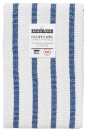 Now Designs Basketweave Dish Towel Royal Blue