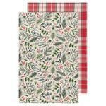Now Designs Bough and Berry Tea Towel set of 2