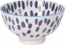 Now Designs Stamped Bowl 4 Blue Floral