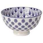 Now Designs Stamped Bowl 4in Blue Dots