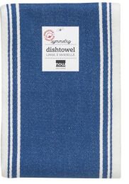 Now Designs Symmetry Towel Royal Blue Cotton