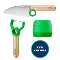 Opinel Le Petit Chef set of 3 Green