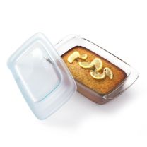 Oxo Covered Glass Loaf Pan