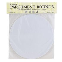 Parchment Paper Pre-Cut Rounds 8 inch Pack of 24