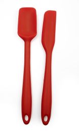 RSVP Silicone Mini Spatula and Spoon Red 8 inch