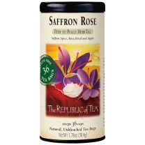 Rupublic of Tea Saffron Rose Herb Tea 