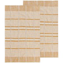 Saffron Finley Check Dishtowels Set of 2