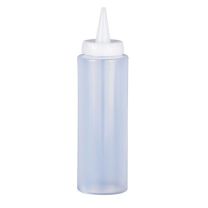 Squeeze Bottle Clear 8 oz