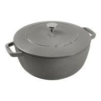 Staub 5 Quart Essential French Oven Graphite Grey