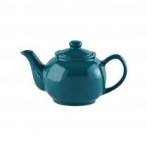 TEAL BLUE 2 CUP TEAPOT 15 FL OZ  