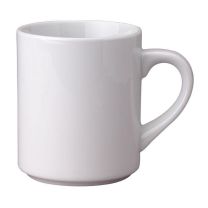 White Porcelain Mug 10 oz