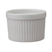 White Porcelain Souffle Dish 14 oz