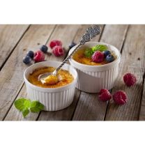White Porcelain Souffle Ramekin 4 oz